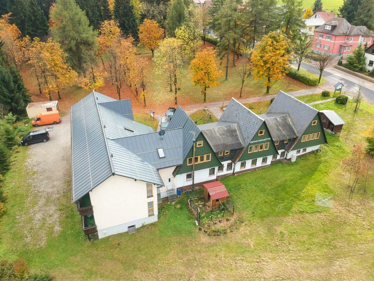Hotel-Pension Rennsteighuette Frauenwald Exterior photo